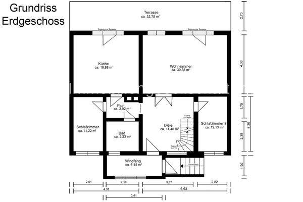 Grundriss Erdgeschoss