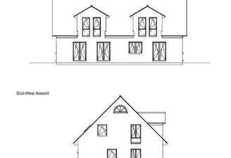 Süd-Ost-&amp; Süd-West Ansicht - Beispiel
