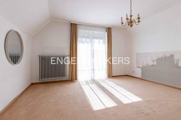 Ein helles Schlafzimmer...