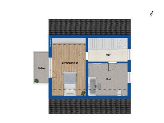 Grundriss Dachgeschoss