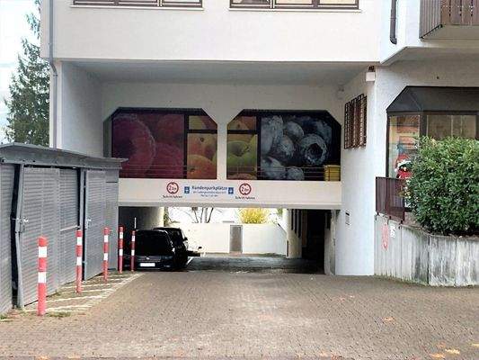 Zufahrt Tiefgarage