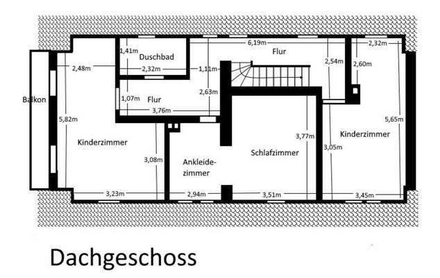 Grundriss Dachgeschoss