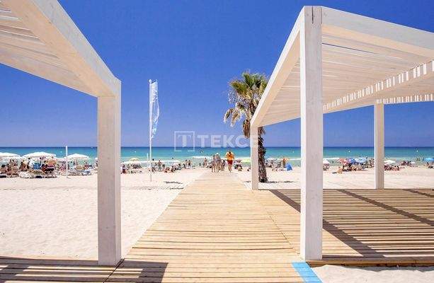 Ocean View Apartments in a Complex in Santa Pola Alicante