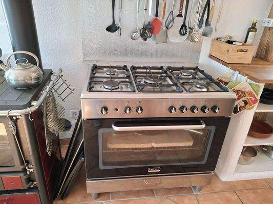Gas - Koch- und Backherd