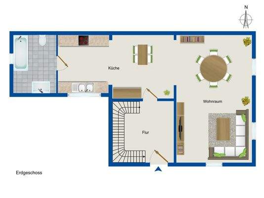 Grundriss Erdgeschoss