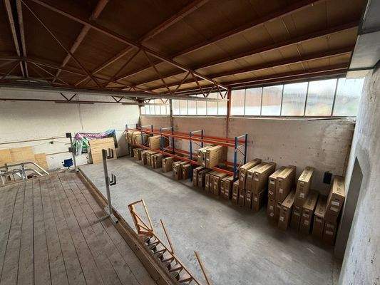 Lagerfläche Halle Nr. 2 (Sicht von Empore)
