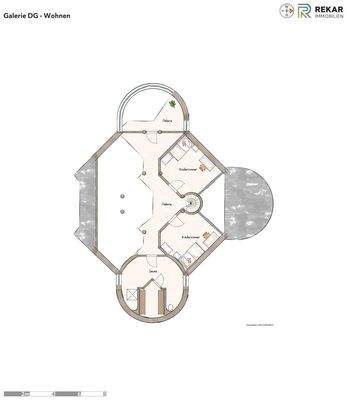 Dachgeschoß/Galerie