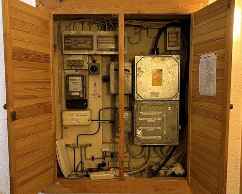 Technik Zähler Strom