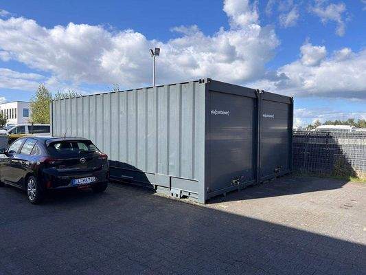 Container als Reifenlager