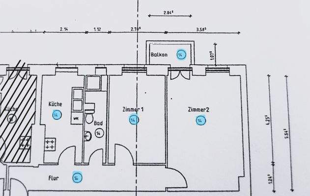 Foto Grundriss WOHNUNG 14_2
