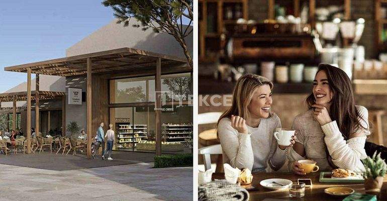 Apartments in a Complex with Pool Close to Alaçatı in İzmir Çeşme