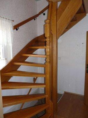 Treppe zum 1. OG