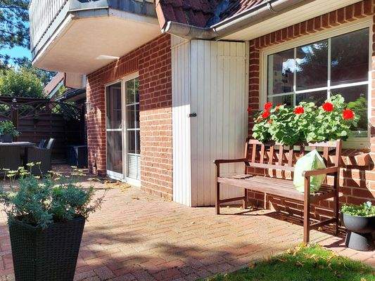 eine Klönbank darf natürlich nicht fehlen