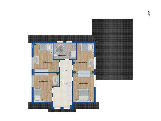 Grundriss Obergeschoss