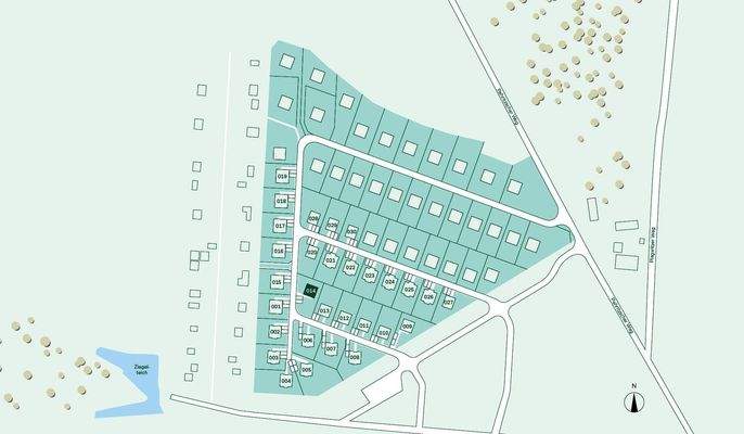 Lage des Einfamilienhauses im Quartier