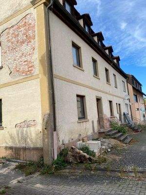 Blick zu den Eingängen