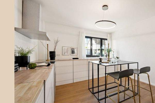 Große offene Küche