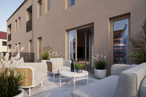 großzügige Terrasse