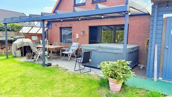 überdachte Terrasse