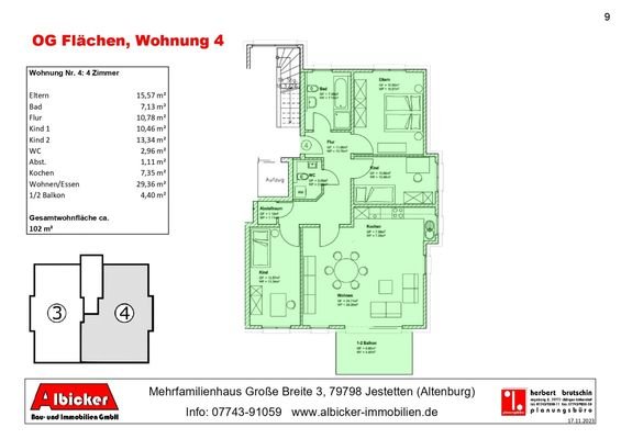 Obergeschoss Whg. 4