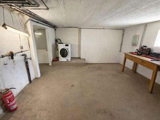 Waschküche im Keller