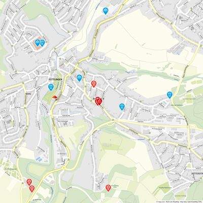 Geolyzer Kartenausschnitt