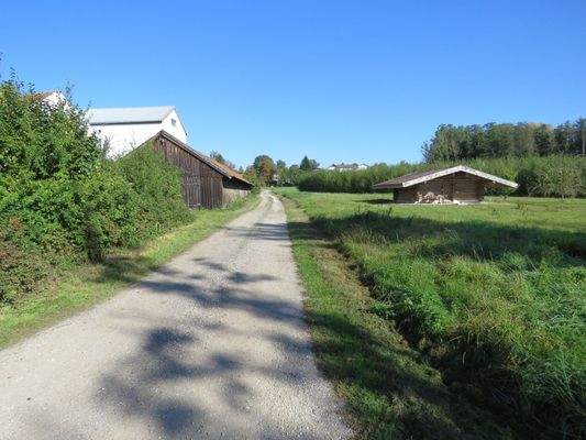 Gute Zufahrt zur Hofstelle