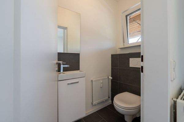 Gäste WC im Hausflur