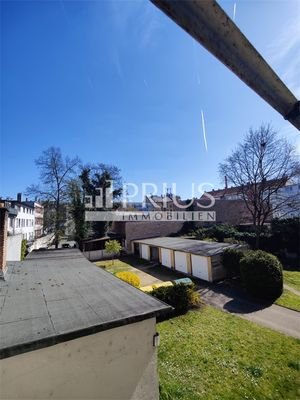 Blick vom Balkon