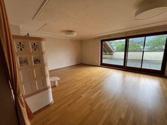 Wohnzimmer mit Terrassenzugang