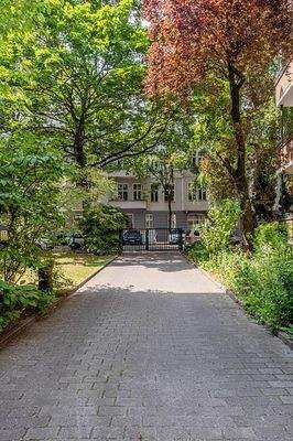 Blick Richtung Vorgarten