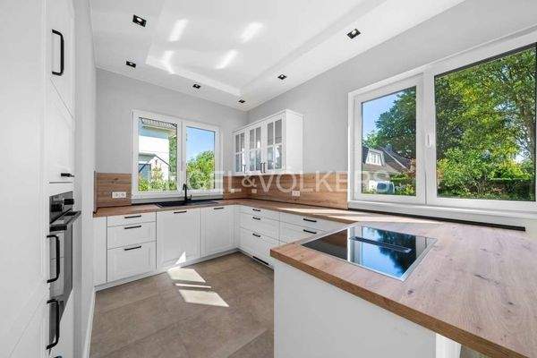 Küche im Musterhaus