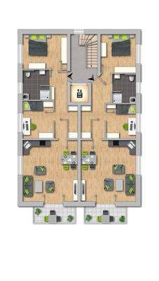 Grundriss Obergeschoss