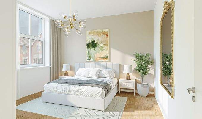 Visualisierung Schlafzimmer