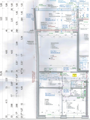 Grundriss Wohnung Nr. 1 (1. OG links)