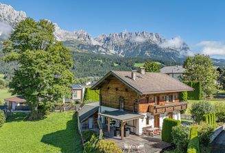 KITZIMMO-Alpenchalet in sonniger Ruhelage mit Kaiserblick - Immobilien Ellmau.