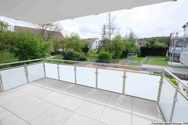 Großer Südbalkon Blickrichtung Südost