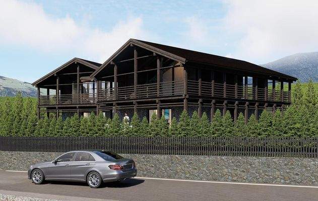 Chalet_Olang_Luxus_Neubau_modern_Natur_Sauna_Garte