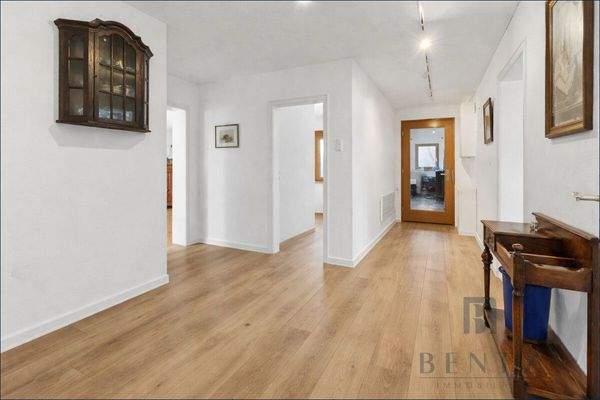 Flur Erdgeschoss visualisiert