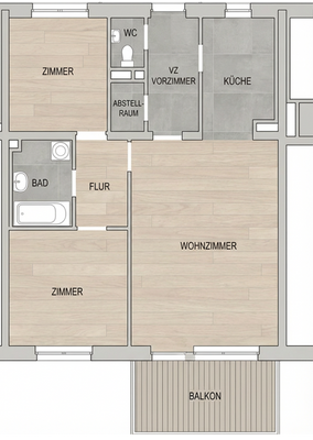 grundriss ohne masse