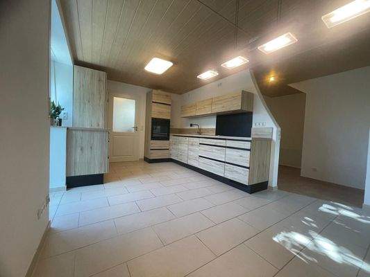 Küche und Essbereich