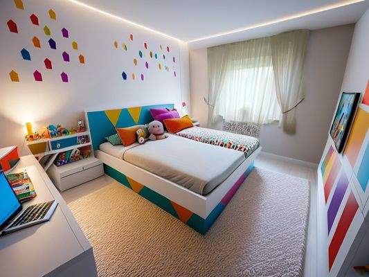 Kinderzimmer - Einrichtungsbeispiel