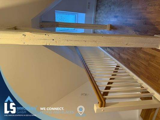 Treppe  vom DG Ins OG