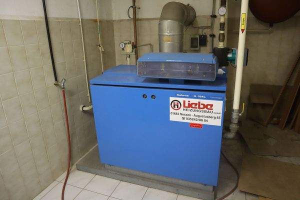 Gasheizungsanlage im Kellergeschoss