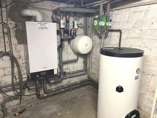 Effiziente Brennwert-Heizung