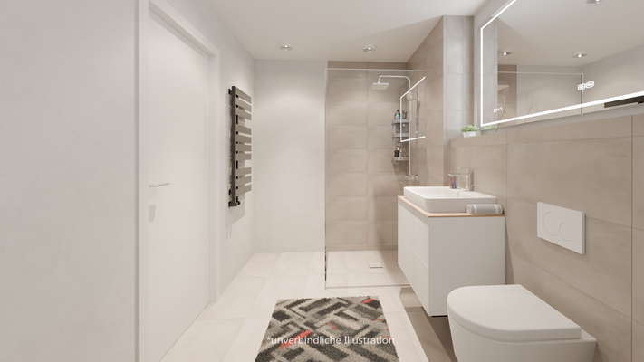 Illustration Badezimmer