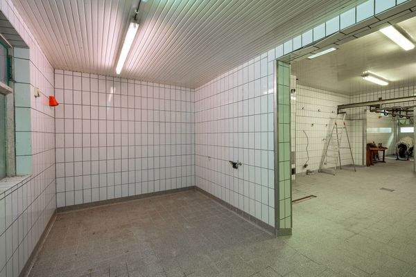 Maschinenraum Wurstherstellung