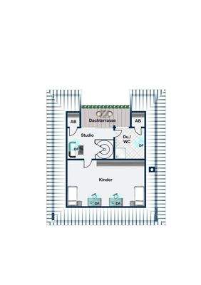 Grundriss Dachgeschoss