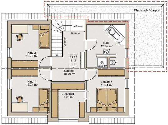 EFH-146-35-150 - Grundriss OG