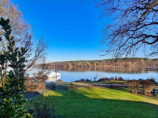 Ausblick Wohnzimmer / Balkon